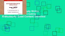 Digital book  Everybody Writes: Your Go-to Guide to Creating Ridiculously Good Content Unlimited