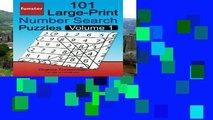 Popular  Funster 101 Large-Print Number Search Puzzles, Volume 1: Hours of brain-boosting