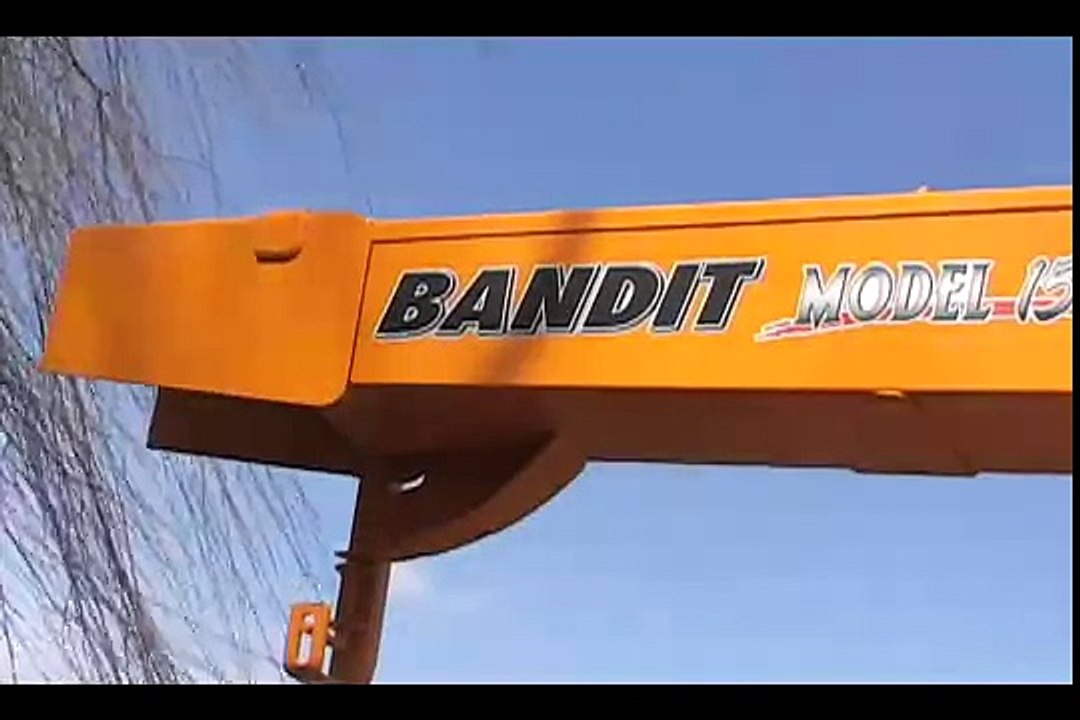Bandit Model 1590 1590XP 18XP 18 capacity drum chipper our most popular!