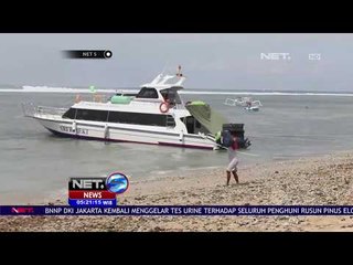 Akibat Gelombang Tinggi Penyebrangan Pantai Sanur Dialihkan-NET5