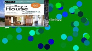 Digital book  How to Buy a House in California Unlimited acces Best Sellers Rank : #4