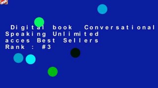 Digital book  Conversationally Speaking Unlimited acces Best Sellers Rank : #3