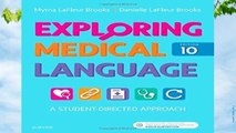 New Releases Exploring Medical Language: A Student-Directed Approach, 10e  Unlimited   deskripsi
