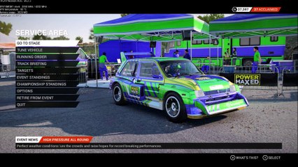 DiRT 4 Fly Cam Vinedo La Selleta International Group B Trophy Tarragona Spain Ev4 St6