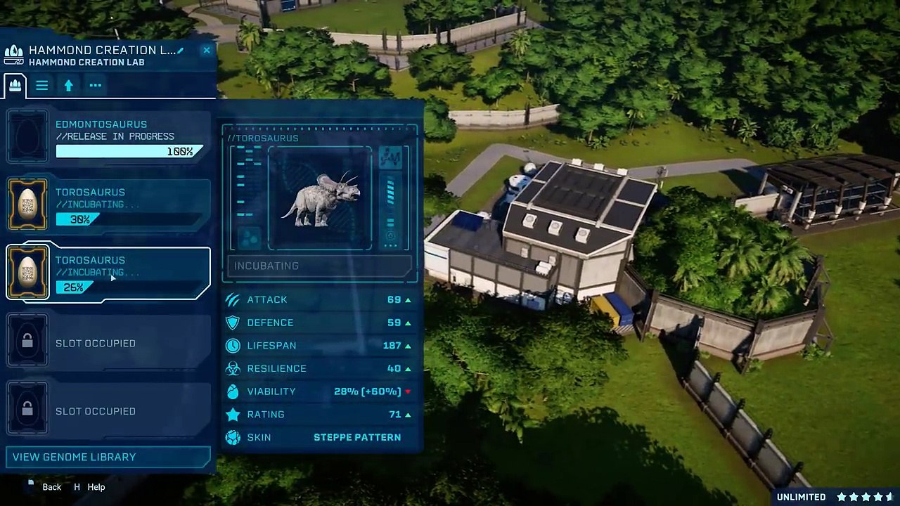The Carnotaurus Paddock!!! - Jurassic World Evolution FULL PLAYTHROUGH | Ep48 HD