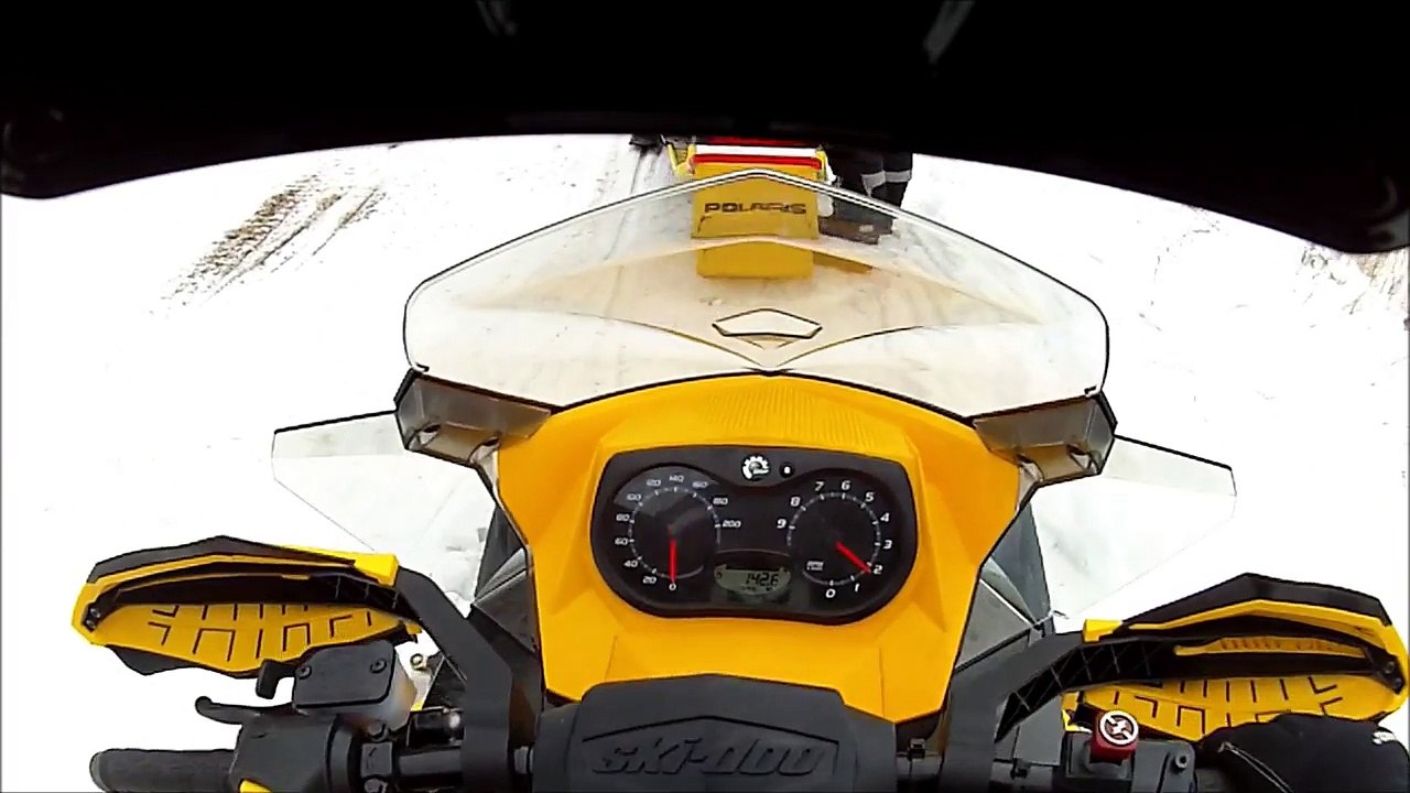 Snowmobiling Minnesota River Valley