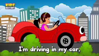Driving in My Car | Kids Action Songs | Popular Nursery Rhymes