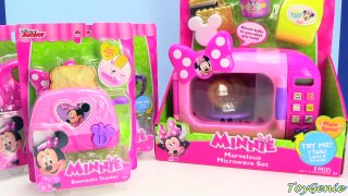 Minnie Mouse Marvelous Microwave with Shopkins Season 4 Food Fair Candy Jar