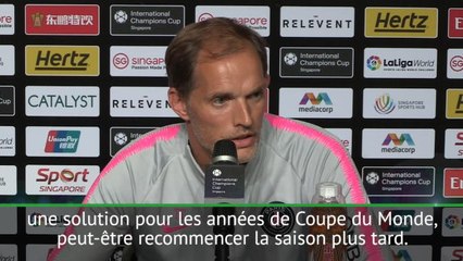 PSG - Tuchel : "Trouver des solutions pour les années de Coupe du Monde"