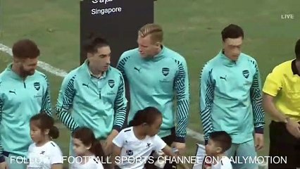 Arsenal vs Paris Saint Germain 5-1 Extended Highlights 28/07/2018