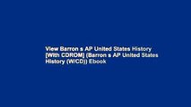 View Barron s AP United States History [With CDROM] (Barron s AP United States History (W/CD)) Ebook