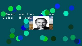 Best seller  Steve Jobs  E-book