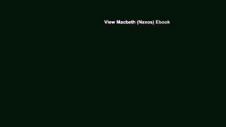 View Macbeth (Naxos) Ebook