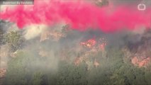 California Wildfire Spreads, Kills One