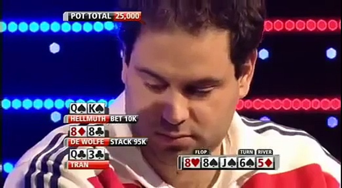 Amazing Poker Hand - Flush of Phil Hellmuth come across on Four of a Kind