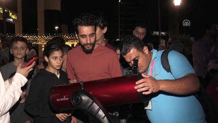 Ramallah'ta 'kanlı ay' tutulması - RAMALLAH