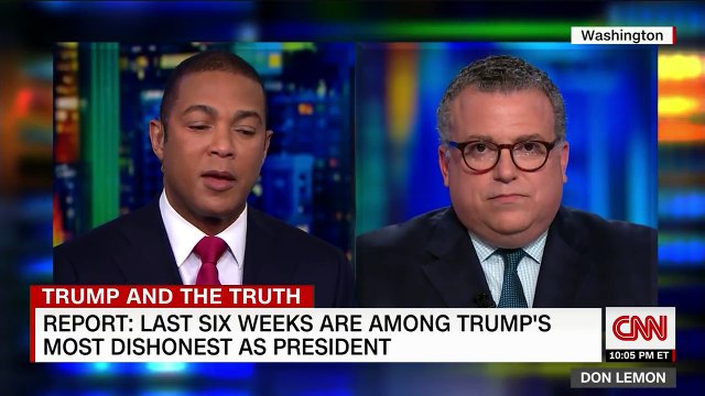 Don Lemon: Trump lies coming in fast and furious