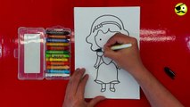 How to Draw Disney Princess Snow White / Drawing and Coloring