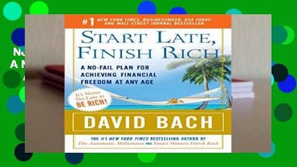 New Releases Start Late, Finish Rich: A No-Fail Plan for Achieving Financial Freedom at Any Age