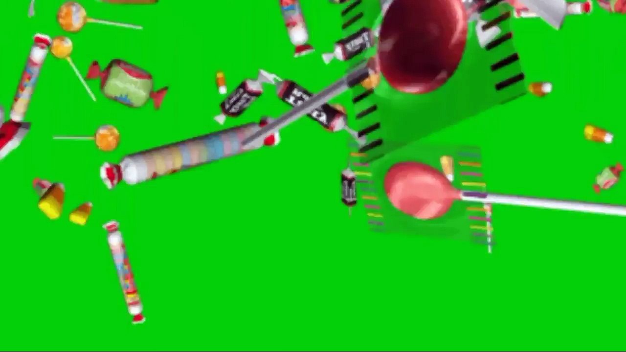 Green screen flower petals falling. Green screen flower animated HD fx effect.