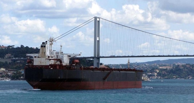 252 Metre Uzunluğundaki Yunanistan Bandıralı Gemi Arızalandı! Boğaz Gemi Trafiğine Kapatıldı