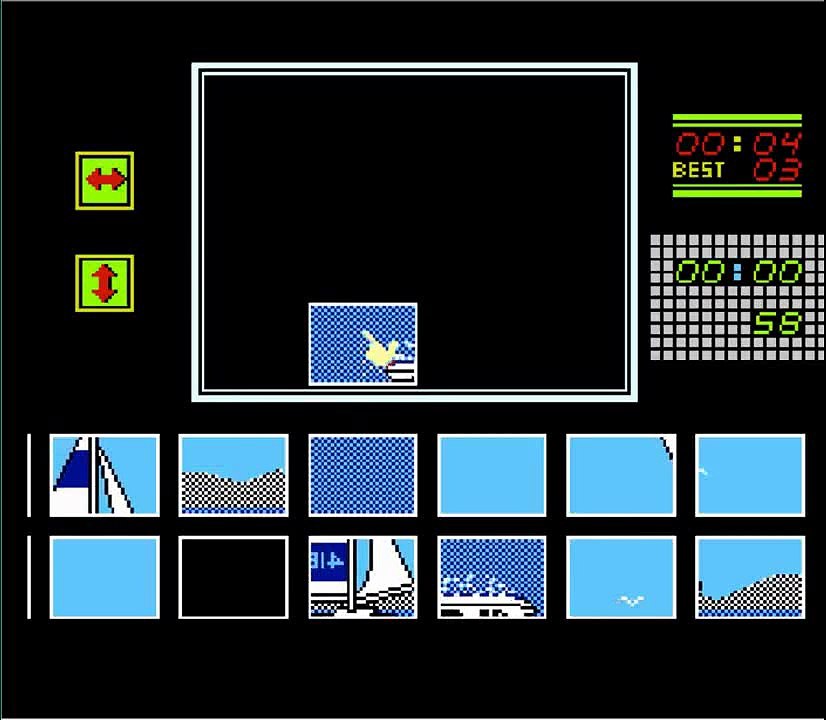 Kineko: The Monitor Puzzle (a.k.a. Kinetic Connection) (Famicom Disk System/Family Computer Disk System/FDS)