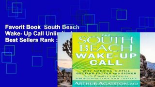 Favorit Book  South Beach Wake- Up Call Unlimited acces Best Sellers Rank : #2
