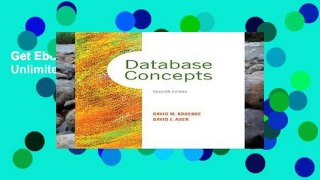 Get Ebooks Trial Database Concepts Unlimited