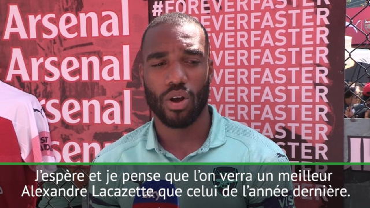 Arsenal - Lacazette: "Un meilleur Alexandre Lacazette"