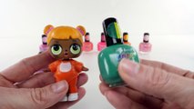 LOL Surprise Dolls Makeover _ Color Changing Nail Polish DIY _ DCTC Amy Jo
