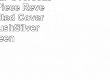 PCT Amrapur Overseas  Lattice 3Piece Reversible Quilted Coverlet Set BlushSilver