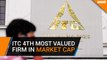 ITC becomes India’s 4th most valued firm in market cap