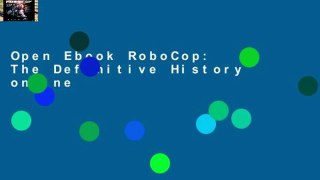 Open Ebook RoboCop: The Definitive History online