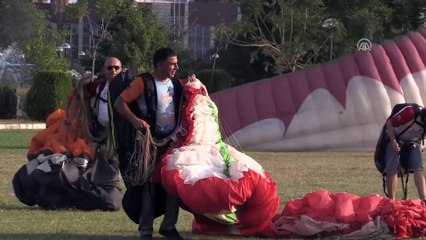 Yamaç paraşütçülerinin yeni gözdesi Adana