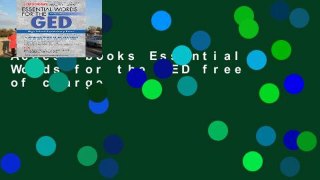 Access books Essential Words for the GED free of charge