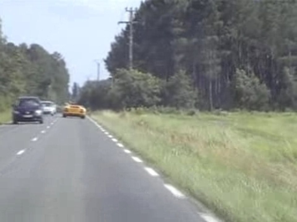 Sur la route derrière la lambo 2