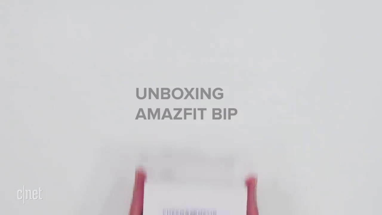 Amazfit Bip unhosted unboxing