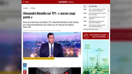 Benalla : plusieurs questions coupées au montage