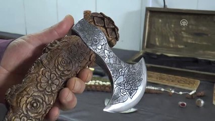 İşlemeli Çelik Nacakların Ünü Türkiye'yi Aştı