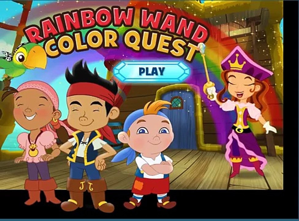 Jake and the neverland pirates Rainbow colors witch theif full english