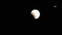 Kanlı Ay Tutulması Kamerada