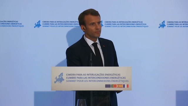 Conférence de presse conjointe lors du sommet pour les interconnections énergétiques à Lisbonne