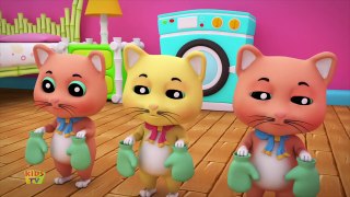 Three Little Kittens | Kindergarten Nursery Rhymes For Kids