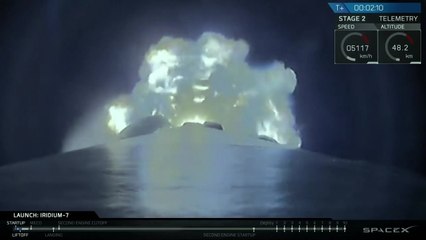 Launch & Landing of Falcon 9 with Iridium NEXT 56-65 from Vandenberg AFB