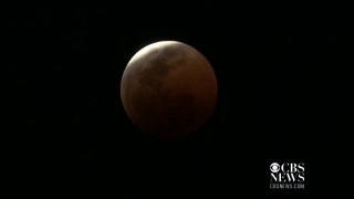 CNN News Blood Moon Lundar Eclipse Time Lapse