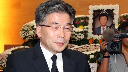 "고인에 속죄"...경찰청장, 故 박종철 열사 부친 조문 / YTN