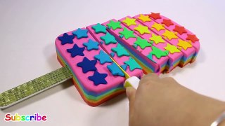 Learn Colors Play Doh Rainbow Ice Cream Cinnamon Modelling Clay Surprise Toys How To Make