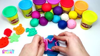 Play Doh Molds Learn Colors Modelling Clay Fun Learning for Kids