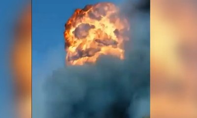 Gudang Tiner di Sidoarjo Terbakar