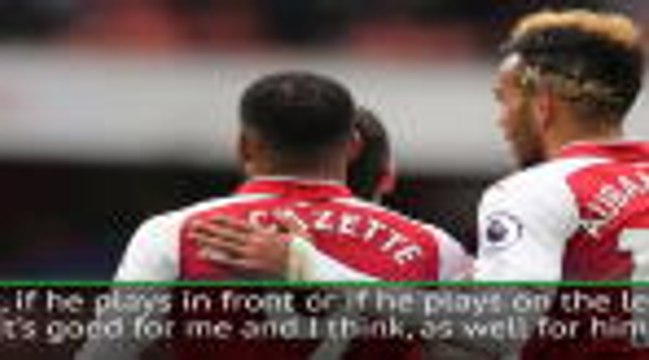 Lacazette enjoying partnership with ex-rival Aubameyang